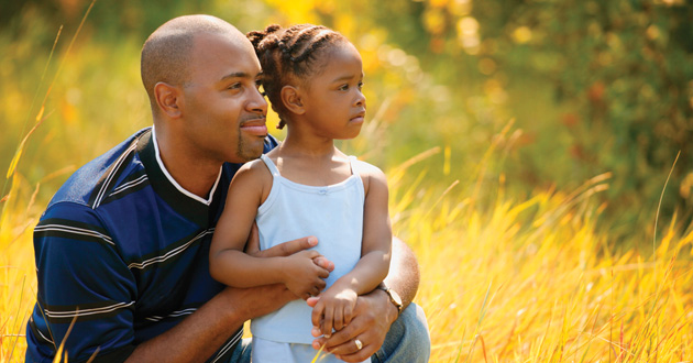 Father and daughter