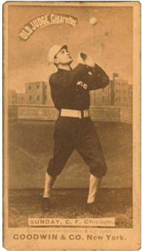 Billy Sunday, Chicago White Stockings