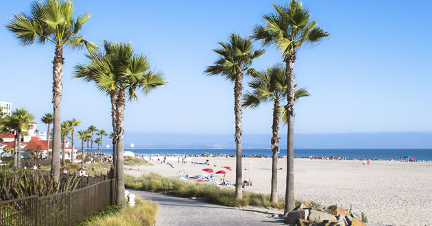 San Diego coastline