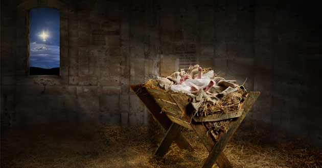 Christmas manger